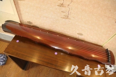 汉中市●久音古琴  ●典藏系列 20230726 [红洒金竹节]
